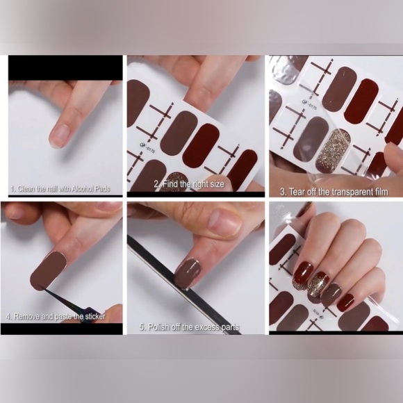 $1 NAIL STICKER WRAPS. NEW. $1 WITH ANY $10 ORDER OR MORE. One sheet - Picture 5 of 8